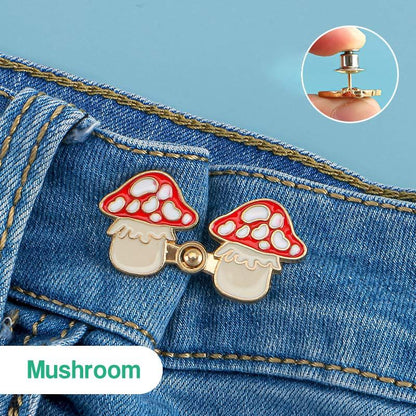 ✨New Arrival✨🍓 5 Pairs Instant Waist Tightener Buttons without Sewing🥳