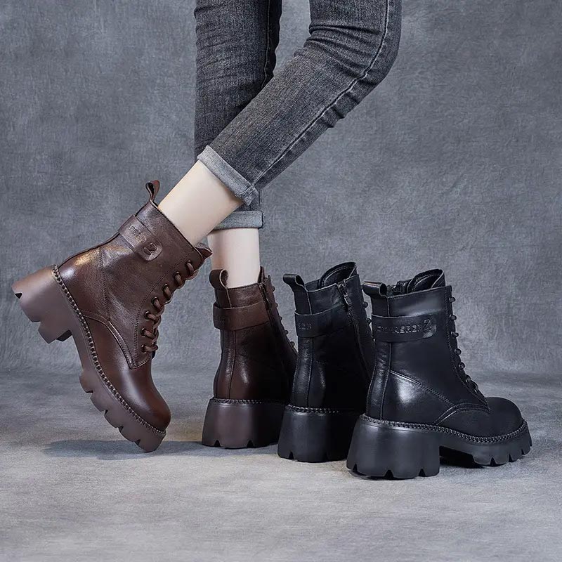 ✅Free Shipping✈️👠Women's Orthopedic Comfortable Leather Boots - Ideal Gift