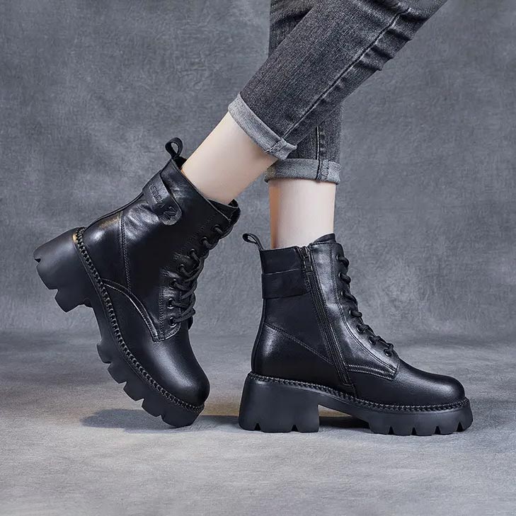 ✅Free Shipping✈️👠Women's Orthopedic Comfortable Leather Boots - Ideal Gift