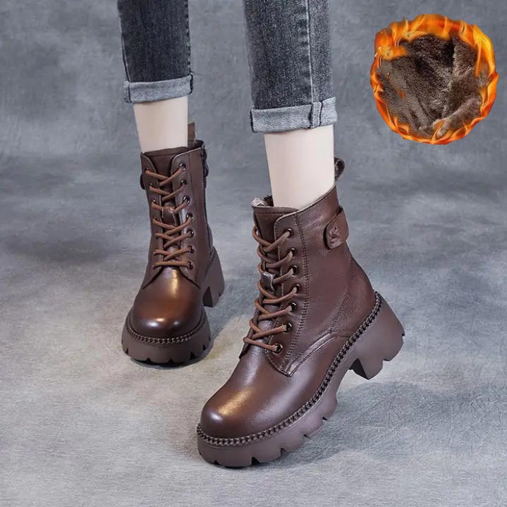 ✅Free Shipping✈️👠Women's Orthopedic Comfortable Leather Boots - Ideal Gift