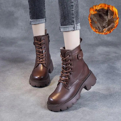 ✅Free Shipping✈️👠Women's Orthopedic Comfortable Leather Boots - Ideal Gift