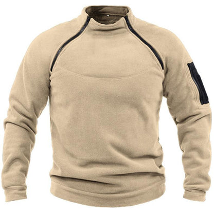 🎁Men's Outdoor Polar Fleece Breathable Sweatshirt