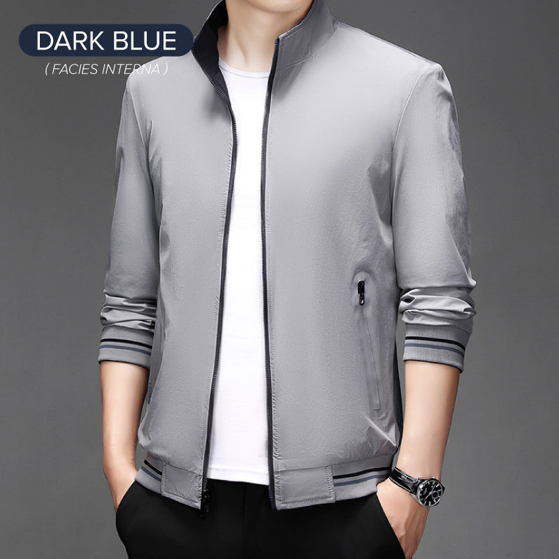 ✅Free Shipping✈️  Casual Long Sleeve Double-sided Stand Collar Jacket