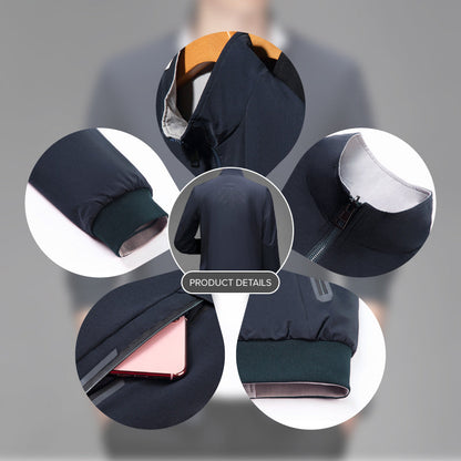 ✅Free Shipping✈️  Casual Long Sleeve Double-sided Stand Collar Jacket