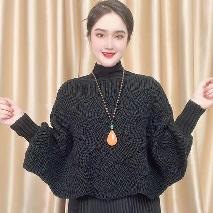 ✨New Arrival✨Bat Sleeve Knitting Shawl