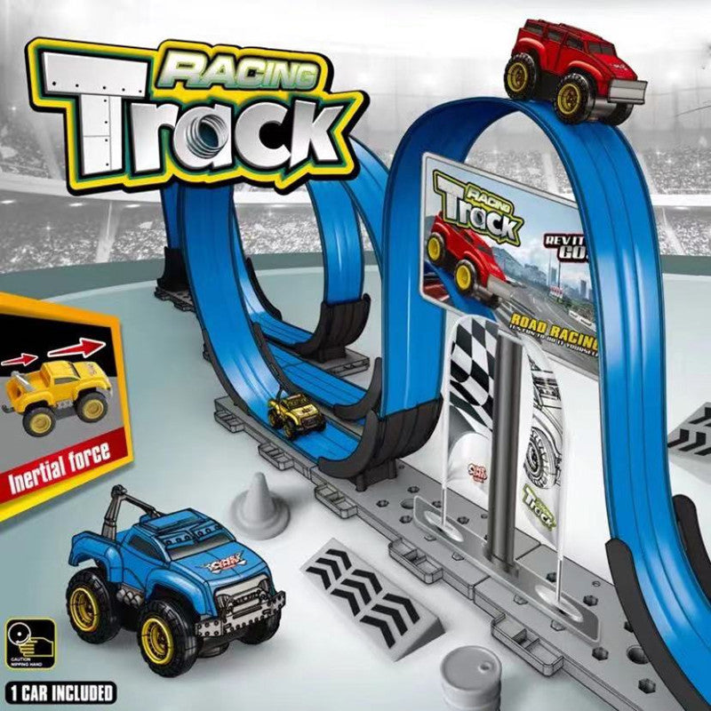 ✅Free Shipping✈️Magnetic Anti-Gravity Car Race Track Set