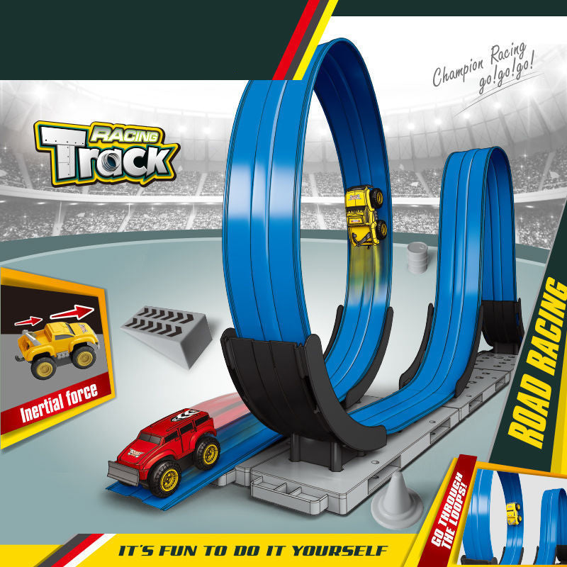 ✅Free Shipping✈️Magnetic Anti-Gravity Car Race Track Set