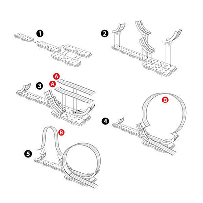 ✅Free Shipping✈️Magnetic Anti-Gravity Car Race Track Set