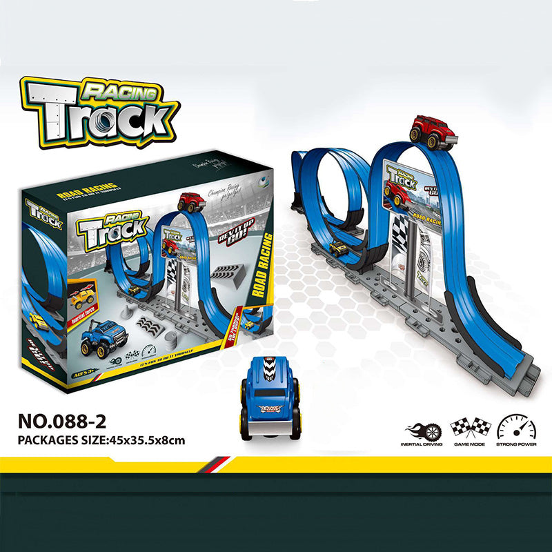 ✅Free Shipping✈️Magnetic Anti-Gravity Car Race Track Set