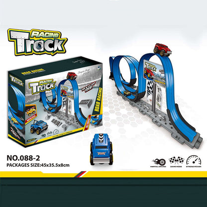 ✅Free Shipping✈️Magnetic Anti-Gravity Car Race Track Set