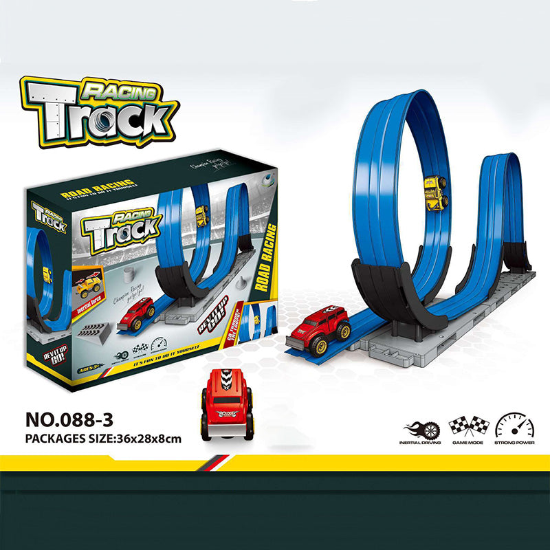 ✅Free Shipping✈️Magnetic Anti-Gravity Car Race Track Set