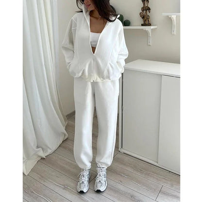 ✨New Arrival✨Triple Threaded High-Neck Casual Sportswear 2-piece set