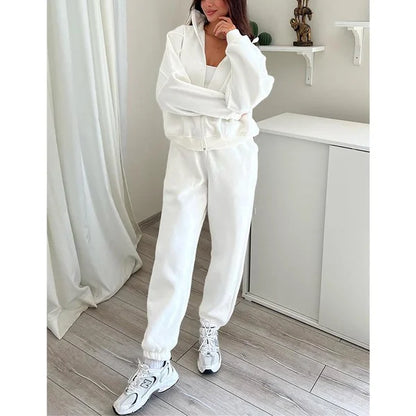 ✨New Arrival✨Triple Threaded High-Neck Casual Sportswear 2-piece set