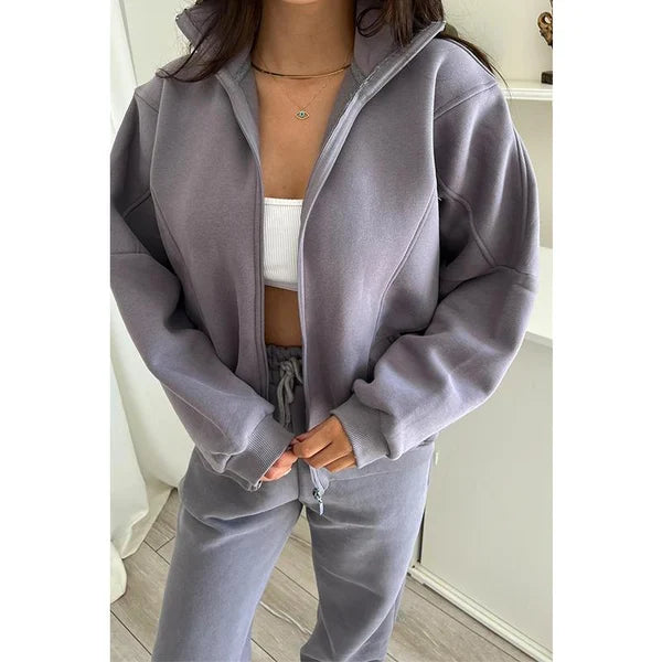✨New Arrival✨Triple Threaded High-Neck Casual Sportswear 2-piece set