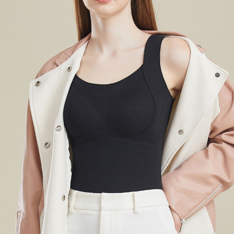 ✨New Arrival✨Slimming Fit Warm Vest with Built-in Chest Pad