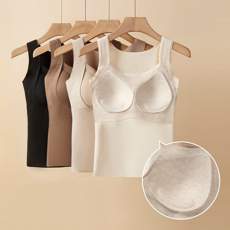✨New Arrival✨Slimming Fit Warm Vest with Built-in Chest Pad