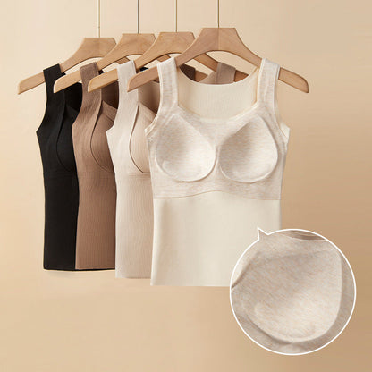 ✨New Arrival✨Slimming Fit Warm Vest with Built-in Chest Pad