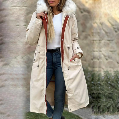 ❄️Winter-Specials❄️Women's Winter Hooded Furry Collar Casual Parka Coat