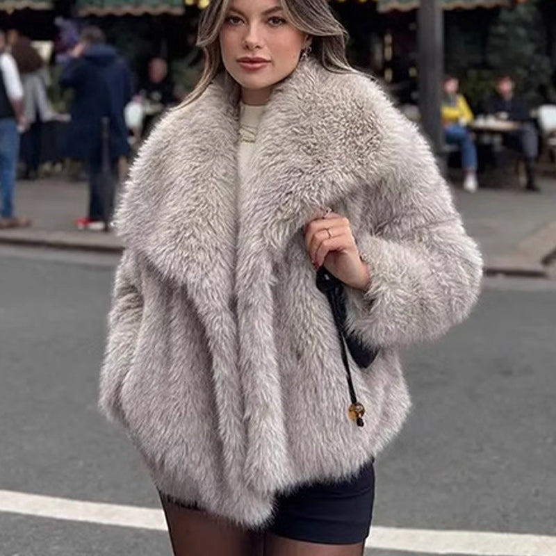 ✅Free Shipping✈️Women's Fluffy Short Coat