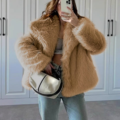 ✅Free Shipping✈️Women's Fluffy Short Coat