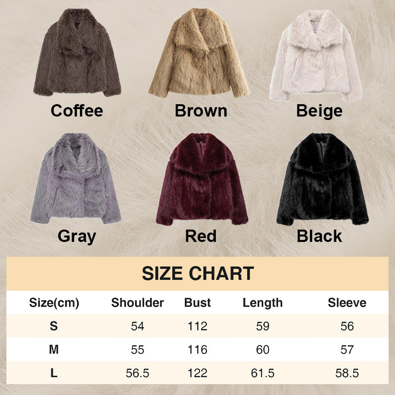 ✅Free Shipping✈️Women's Fluffy Short Coat
