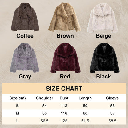 ✅Free Shipping✈️Women's Fluffy Short Coat