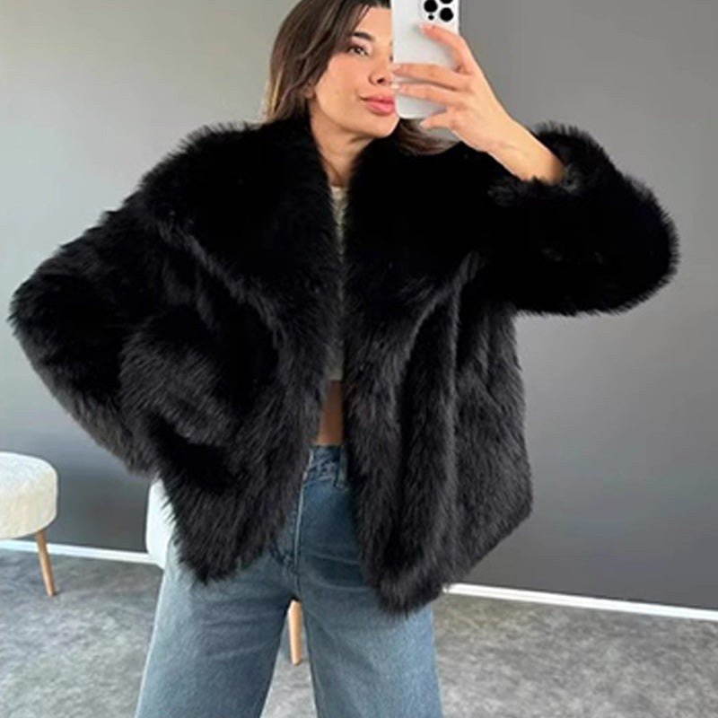 ✅Free Shipping✈️Women's Fluffy Short Coat