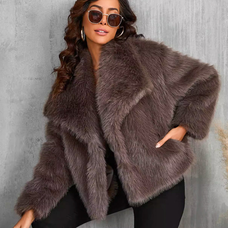 ✅Free Shipping✈️Women's Fluffy Short Coat