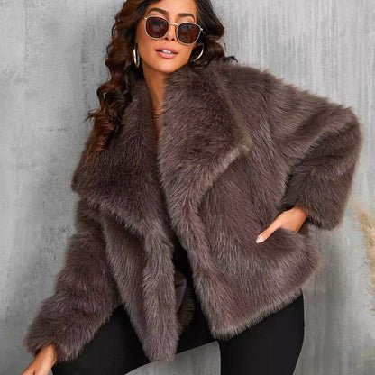 ✅Free Shipping✈️Women's Fluffy Short Coat