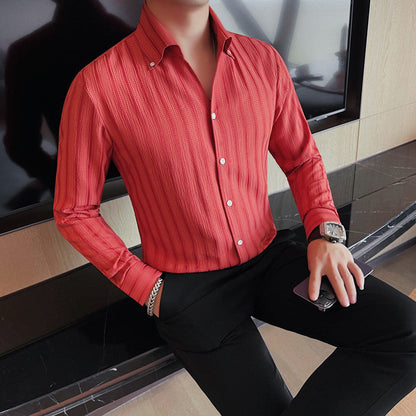 🔥🖤Early Black Friday Sale🔥Men's V-Neck Dress Shirt