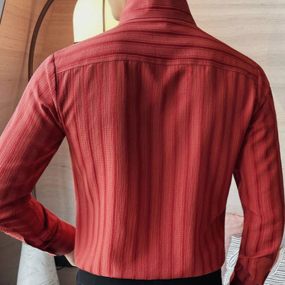 🔥🖤Early Black Friday Sale🔥Men's V-Neck Dress Shirt