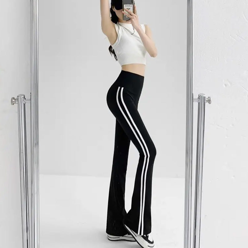 🔥🖤Early Black Friday Sale🔥Women's High-Waisted Flare Leggings with Tummy Control