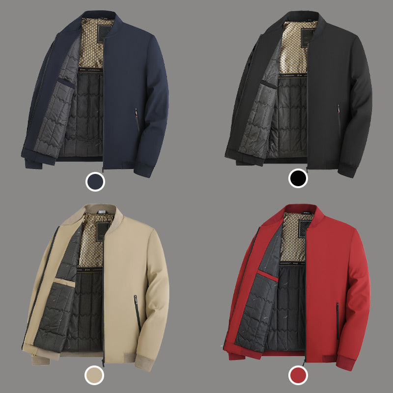 ✨New Arrival✨Fashionable Men's Winter Warm Jacket with Zipper Pockets