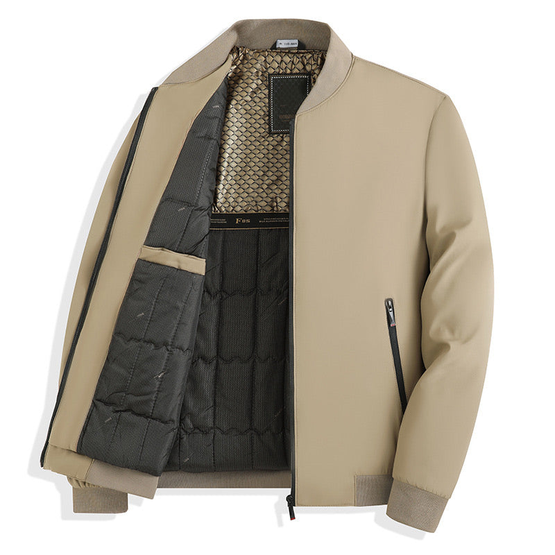 ✨New Arrival✨Fashionable Men's Winter Warm Jacket with Zipper Pockets
