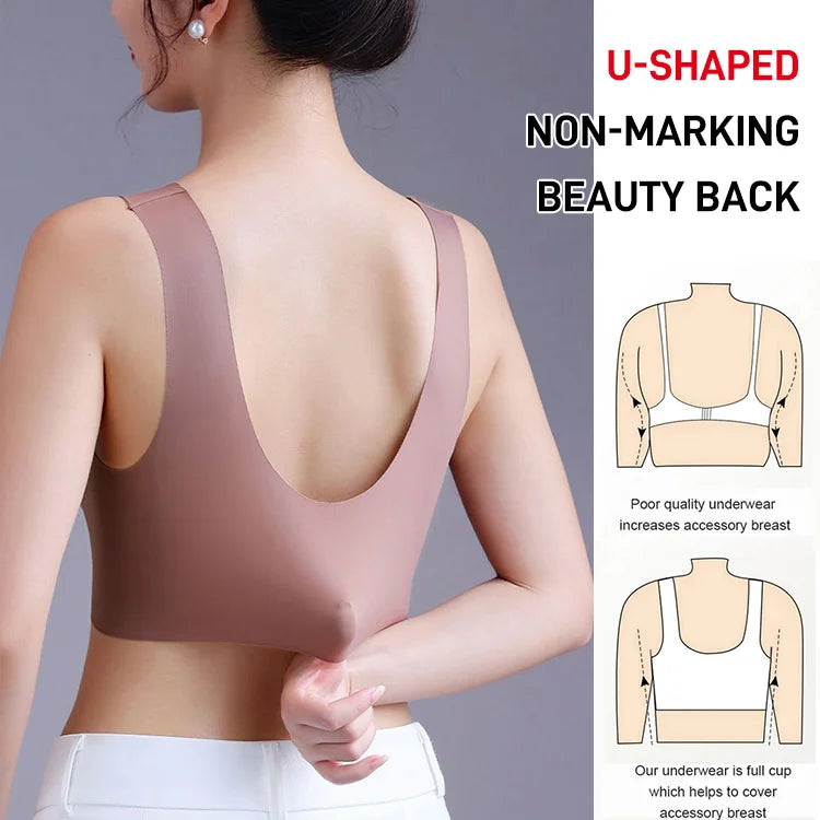 🔥Breathable Seamless Wireless Support Bra