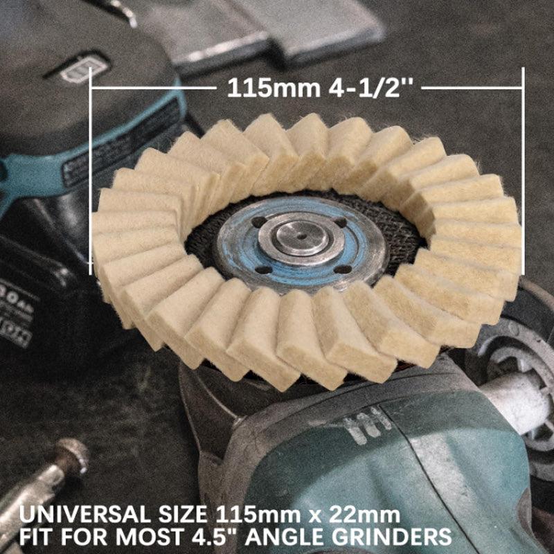 ✨New Arrival✨Wool Felt Flap Discs Polishing Wheel