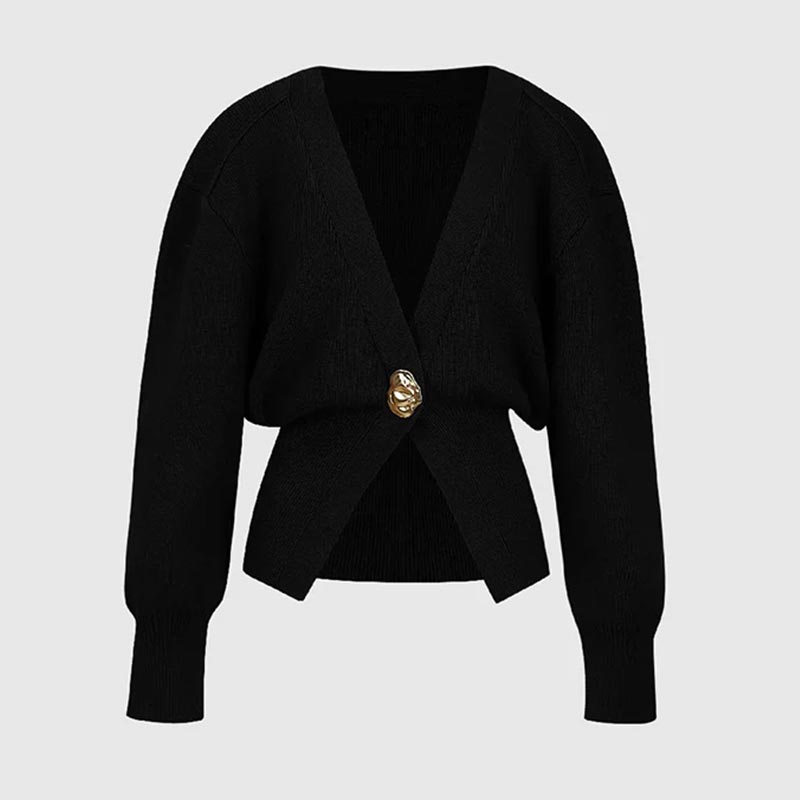 ✨New Arrival✨Women’s Elegant One Button Knit Sweater Cardigan