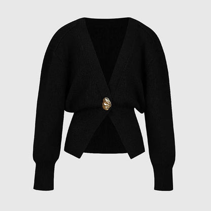 ✨New Arrival✨Women’s Elegant One Button Knit Sweater Cardigan