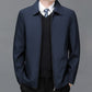 Men's Windproof Lapel Zipper Jacket