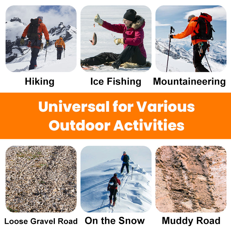 ✨New Arrival✨Anti-Slip Crampons for Outdoor Shoes & Boots
