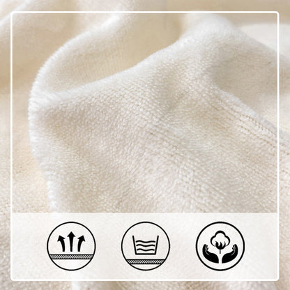 👍[High quality] 🔥Milk plush thick warm 4-piece bedding set