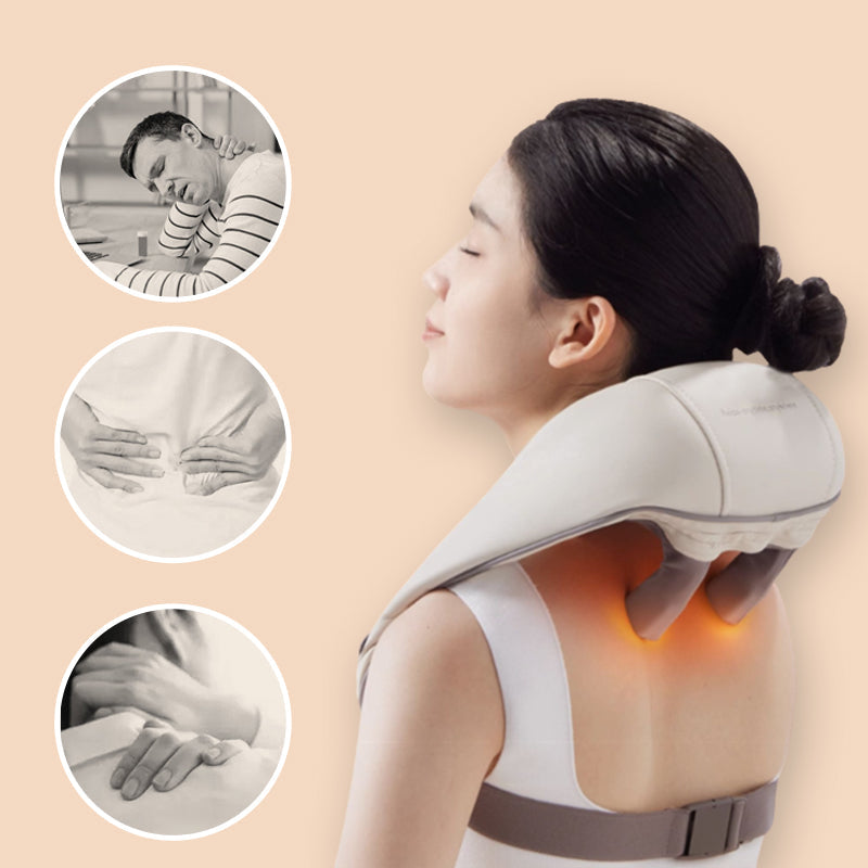 🎁Masajeador de calor para cuello y hombros (mitad de precio por tiempo limitado)