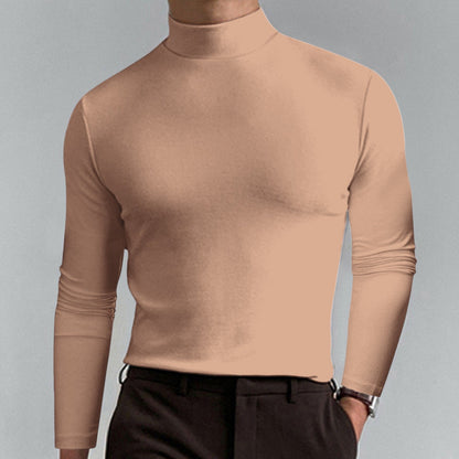 🖤Black Friday Sale:50% OFF🔥Mens High Neck Slim Fit Long Sleeve T-shirt