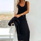 💥2025 New Arrive - 50% OFF💥Women's 2-Piece Set Sleeveless Dress & Loose V-Neck Pullover  20 Reviews