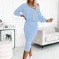 💥2025 New Arrive - 50% OFF💥Women's 2-Piece Set Sleeveless Dress & Loose V-Neck Pullover  20 Reviews