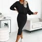 💥2025 New Arrive - 50% OFF💥Women's 2-Piece Set Sleeveless Dress & Loose V-Neck Pullover  20 Reviews