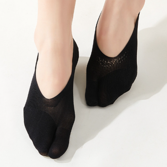 🏖️Buy 1 get 1 free🔥Orthopedic Invisible Toe Socks|Summer Five-Toe Shallow Socks🌸