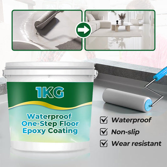 ✨New Arrival✨High gloss marble topcoat waterproof self-leveling epoxy floor paint