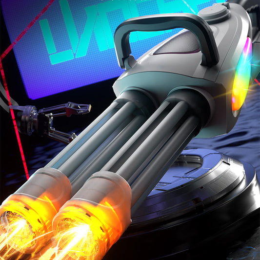 ⌛50 % de réduction à durée limitée💥Ensemble de pistolet à eau électrique Gatling à double canon