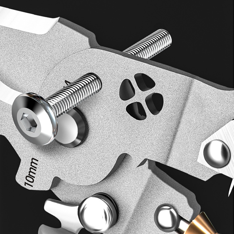 🌟Multifunctional Foldable Wire Stripping Scissors with Electrical Test